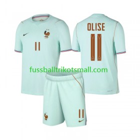 Fußballtrikots Frankreich Michael Olise 11 World Cup Kinder 2026 Kurzarm Auswärts-trikot kaufen